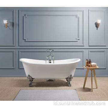 72 Slipper Double Cast Iron Bathtub untuk hotel